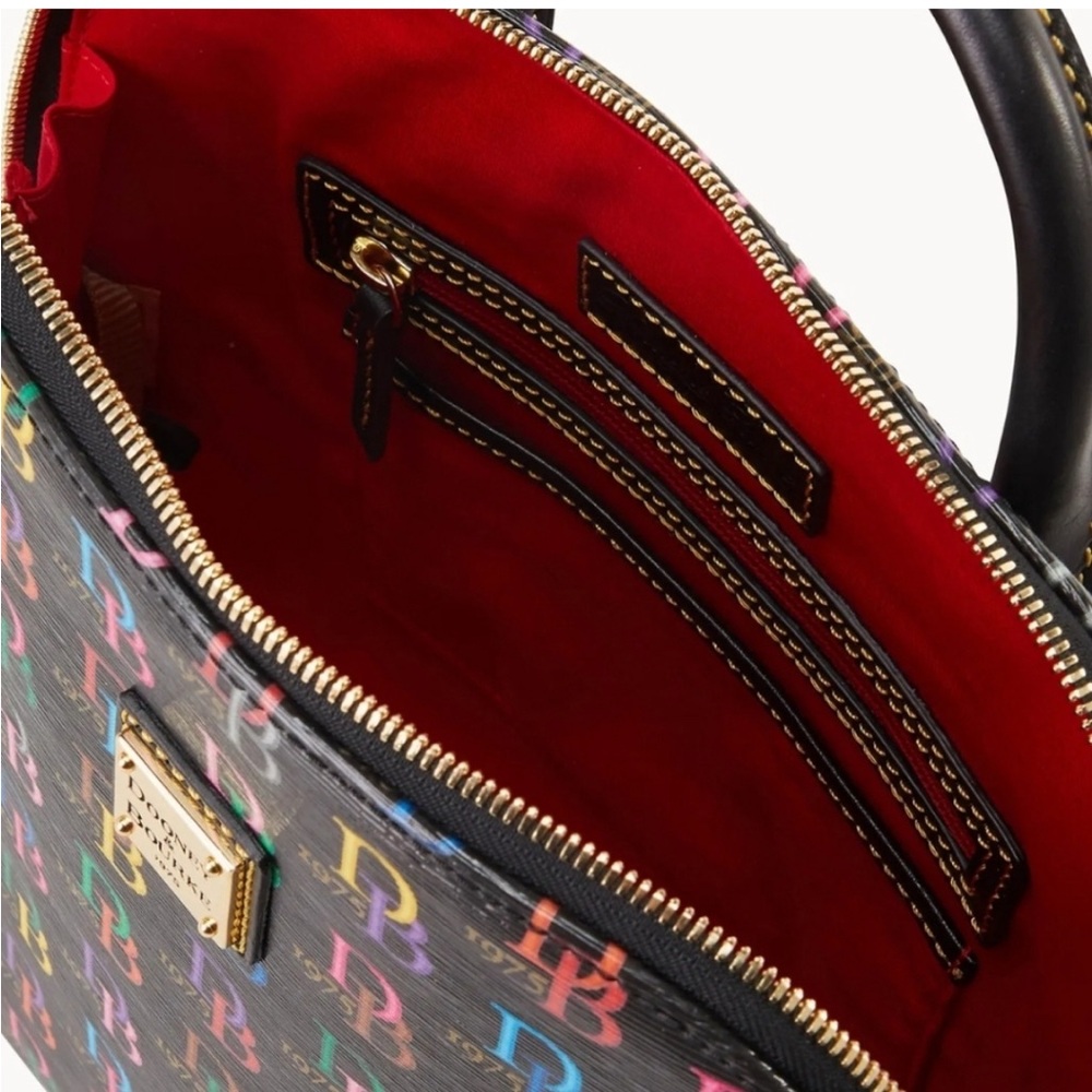 👉✨️Doomey & Bourke Leather Small Multicolor Backpack (SOLD OUT) - Picture 3 of 5